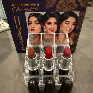 MAC Set of 3 Full Size Lipstick - Get Festive with Shreya Jain
